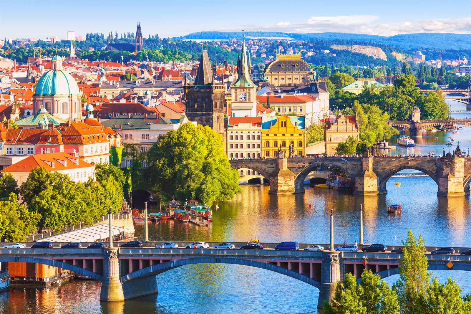 Prague and the Vltava